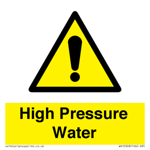 High Pressure Water
